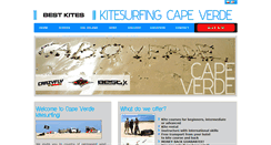 Desktop Screenshot of kitesurfingcapeverde.com